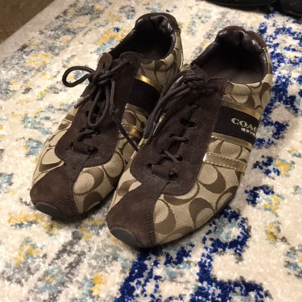 Coach tennis shoes